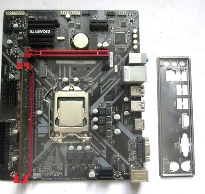 Mainboard Gigabyte B360M-H with Intel i7-8700 CPU Processor 8GB DDR4 Motherboard