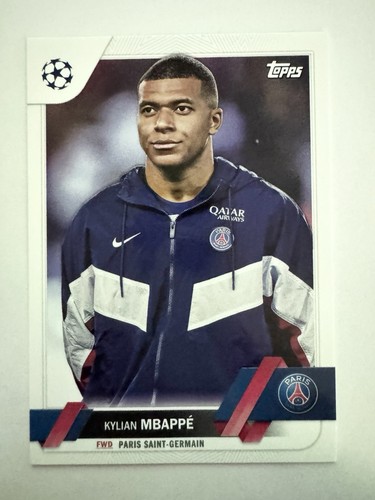 2022-23 Topps UCC - Kylian Mbappe - Super Short Print Variation SSP *READ