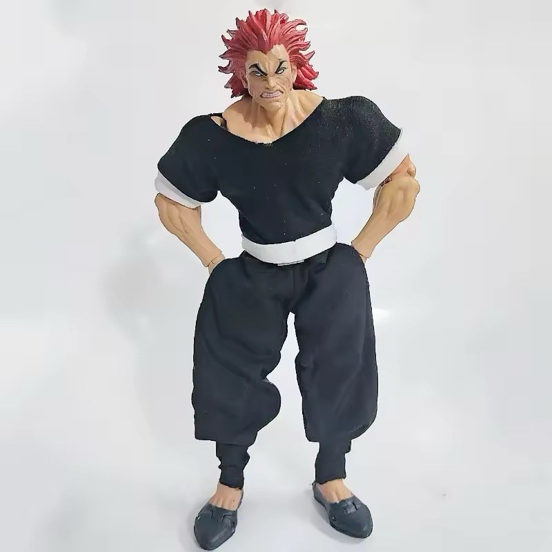 Baki Yujiro Hanma Figura Figura Articulación 17 cm - Anime Manga Gaming Coleccionista