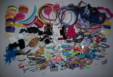 Lot of Vintage Hair Barrettes Clips Clasp Banana Scrunchies  1980s 1990s