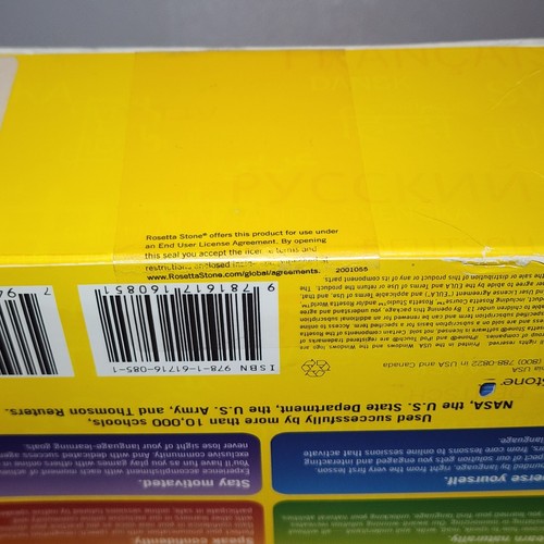 NEW Rosetta Stone Spanish/Espanol (Latin America) Level 1 2 3 4 5 Set CD-ROM - Zdjęcie 6 z 7