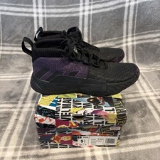Adidas Hombres Marvel X Dame Lillard 5 'Heroes Among Us' Zapato Pantera Negro Talla 9.5