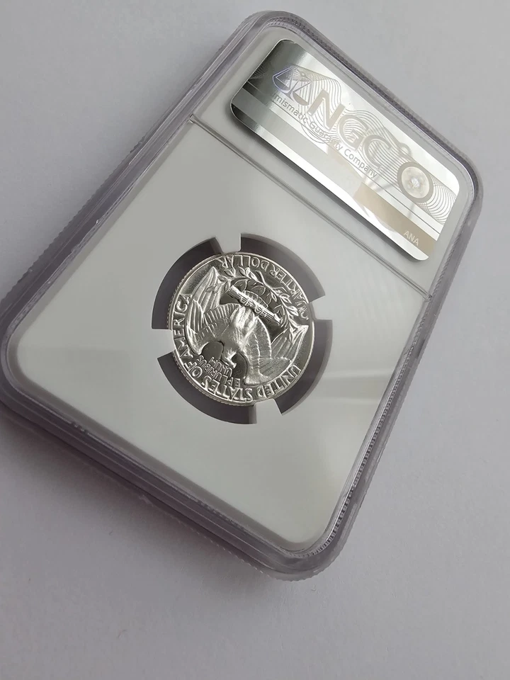 SILVER 1964 PF68÷ WASHINGTON QUARTER GRADED NGC 25C P MINT AG COLLECTABLE COIN! - Image 4 of 4