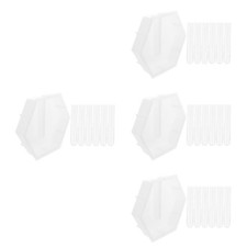 4 Sets of Silicone Hydroponic Vase Mold Hydroponic Flower Vase Mold Plant