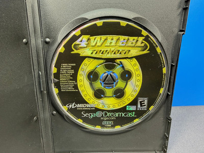 SEGA DREAMCAST 4 FOUR WHEEL THUNDER GAME