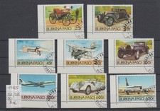 BURKINA FASO - 1985 51/58 - Transport - gest. Mi.- 8 €