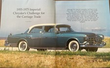 1955 1957 1959 1961 1964 1967 1969 -1981 Imperial Chrysler 20 Pg Review
