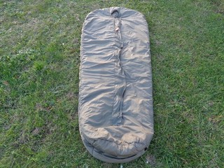Orig.NL Armee Def. M2000 3 Jahresz. Schlafsack oliv Gr. L/210cm gebr 4676