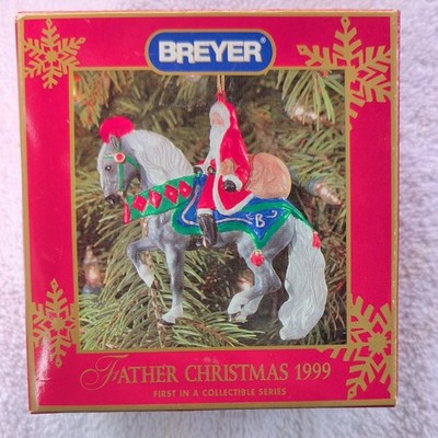 Breyer 1999 FATHER CHRISTMAS Ornament #700799 - 1st in Series! Mint In Box