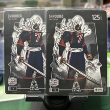 (2) Bo Jackson Battle Arena Steel Shrouded #18 CJ Stroud Alpha RC Rookie