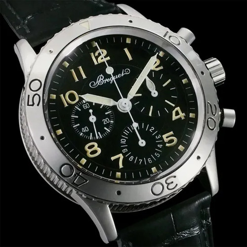 Breguet Type XX Flyback Chronograph 3800ST/92/3W6 Stainless St...