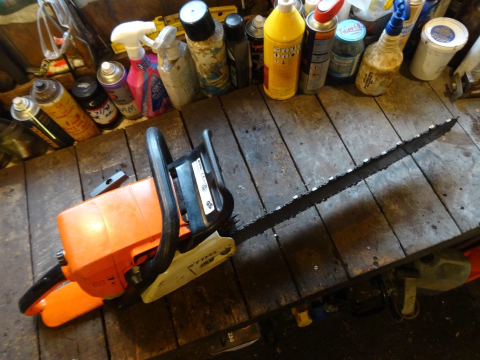 STIHL MS390 Chainsaw 20" Bar In Excellent Working Condition - Image 4 of 4