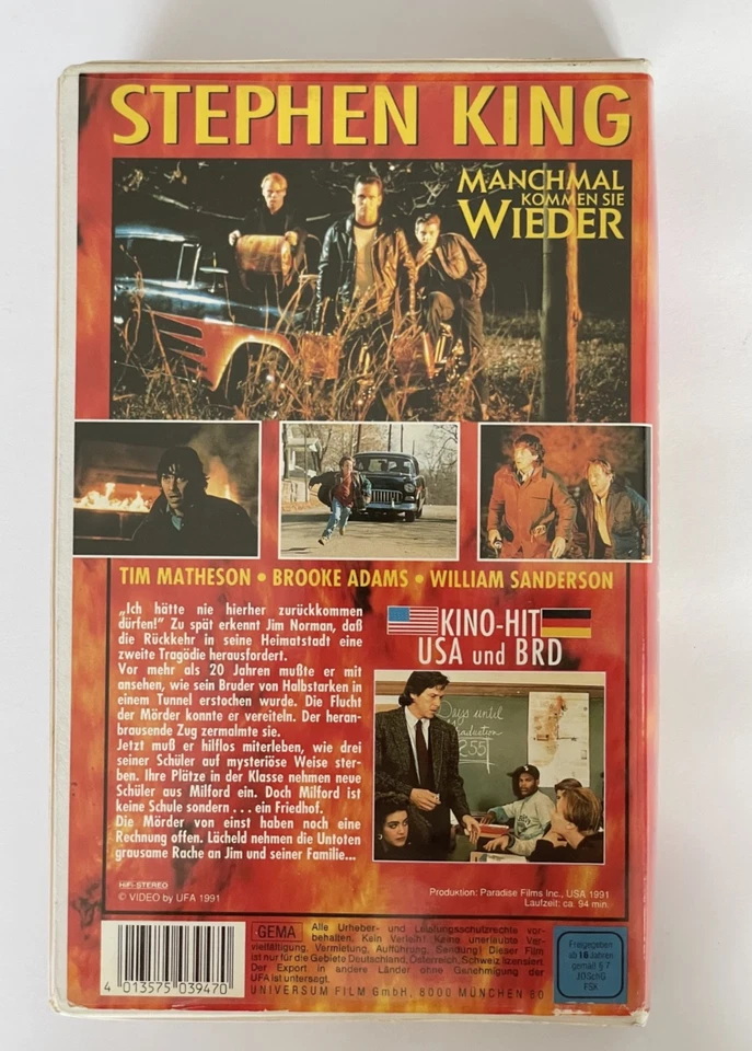 Manchmal Kommen Sie Wieder [VHS] - Bild 3 von 4