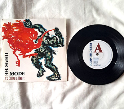 DEPECHE MODE - It's Called a Heart 7'' Vinyl single EX/EX 1985