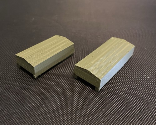 Matchbox Mercedes Truck And Trailer Replacement Canopies - Picture 2 of 3