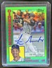 2025 Topps Archives Luis Gonzalez 1984 Fan Favorites Auto Green Foilboard #/99