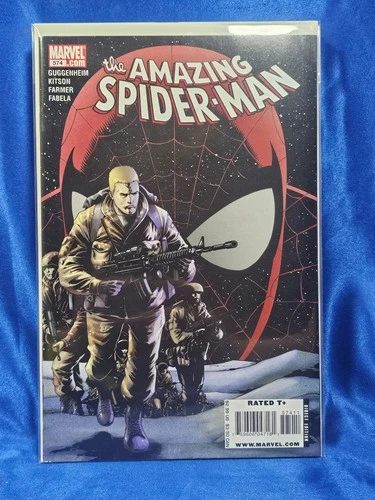 AMAZING SPIDER MAN 574 VF+ 8.5 KEY ORIGIN OF FLASH THOMPSON VENOM Marvel Comics