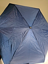 ShedRain Vortex Vented 43" Arc Auto Open  Close Compact Umbrella Navy Blue
