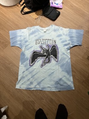 Vintage 90 s Led Zeppelin Tiedye Backstage Pass Tshirt