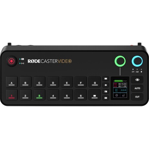 RODE RODECaster Video All-in-One Production Console RCV HDMI USB-C Stream Mixer