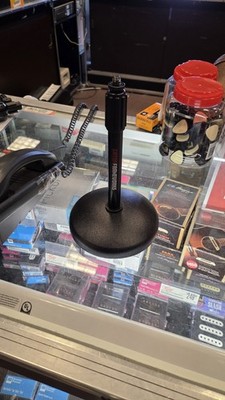 Gator Frameworks Weighted Base Microphone Stand   Short Desktop Mic Stand  ️