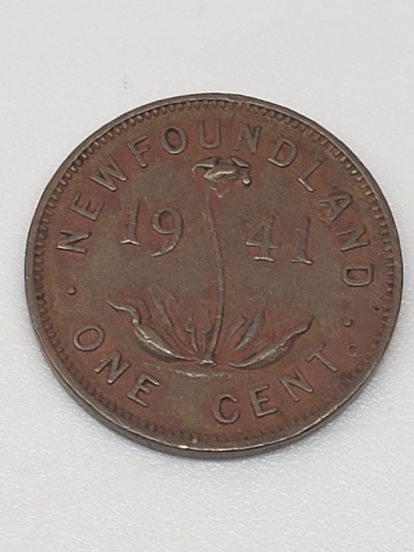 1941 New Foundland one cent for your collection