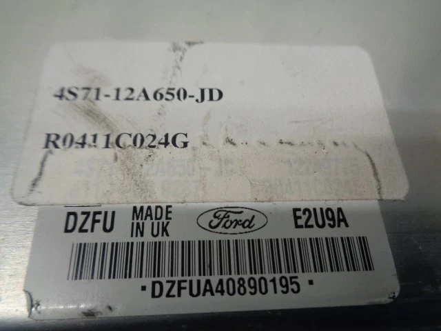 4S7112A650JD CENTRALINA MOTORE / DELPHI / R0411C024G / 4481746 PER FORD MONDEO I - Immagine 4 di 4