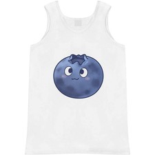 'Kawaii Blueberry' Adult Vest / Tank Top AV065247