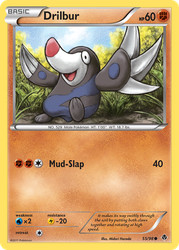 Drilbur 55/98 Emerging Powers Common Pokemon TCG