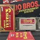 Super Tetris 3 Boxed W.Manual Super Famicom Snes NTSC-JAP TESTED FREE POSTAGE