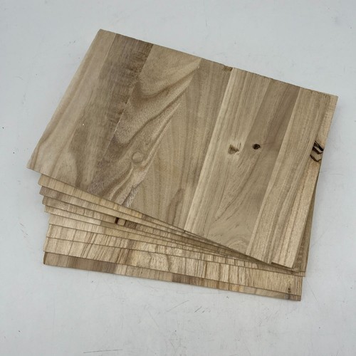 Juego de 9 tablas de madera maciza de arce de 12"x8" natural hágalo usted mismo - Imagen 2 de 4
