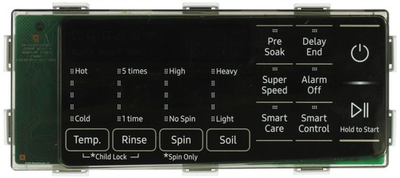 #ad Samsung Washer DC97 23310B Control Board No Overlay $158.46