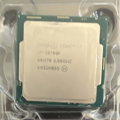 Intel Core i7-10700F 8-Core 2.90GHz LGA1200 CPU Processor SRH70