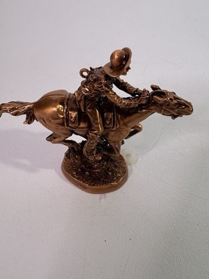 Hallmark Christmas Ornament 1998 Copper Clad Pony Express Rider Old West