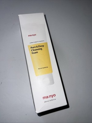 Manyo Factory Pure and Deep Cleansing Foam, 200ml / 6.7 fl oz.
