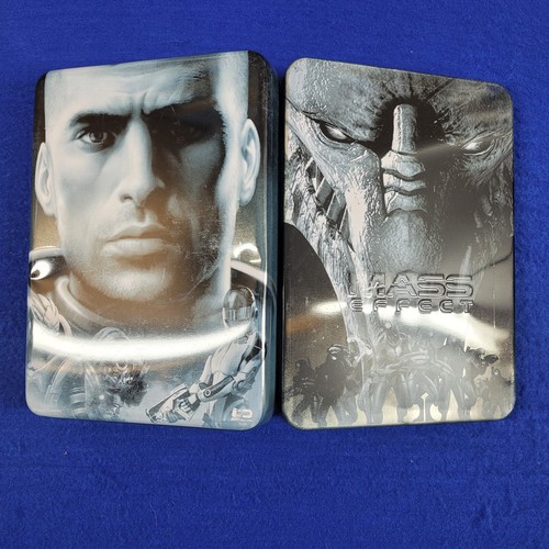 xbox 360 MASS EFFECT *x Edición Limitada Lata Coleccionista Microsoft Versión PAL - Imagen 7 de 13