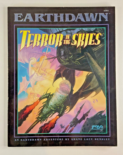 Earthdawn V1 - L'Empire Theran (livre De Base + Carte), Jeu De Rôle, état Bon