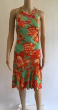 VERSACE VINTAGE SEXY HALTER DRESS SIZE IT 40