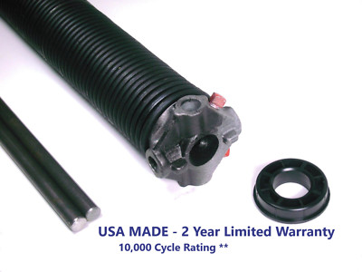 Garage Door Torsion Spring SINGLE LW .225 x 2'' ID x Select Length - USA MADE*