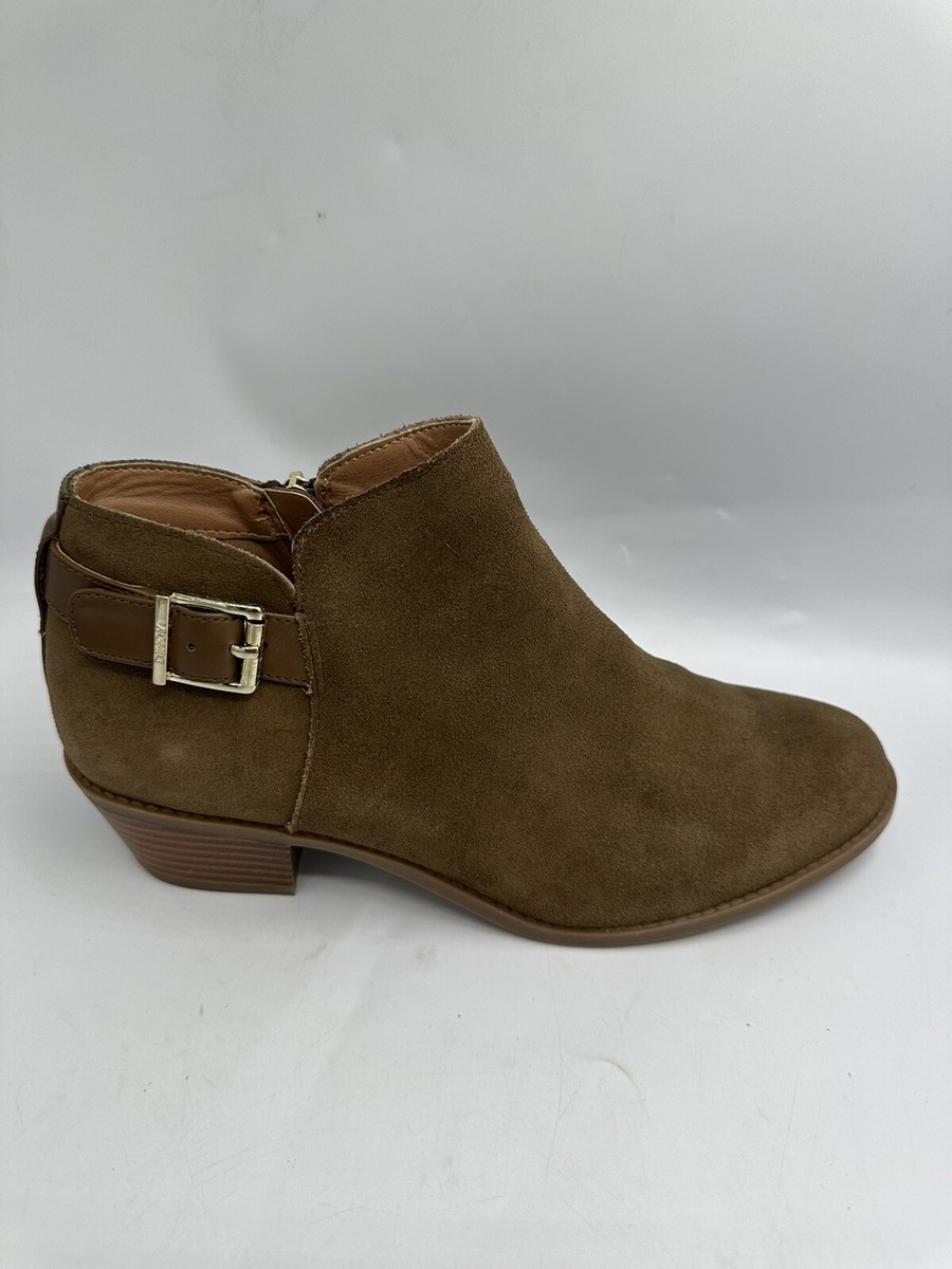 Brown Vionic Millie Boot Vionic Low Heel Boots Vionic Millie