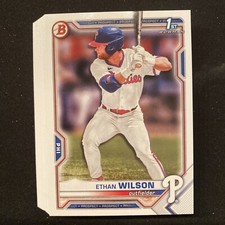 2021 Bowman Draft Ethan Wilson 1st Bowman Paper Lot Of 25