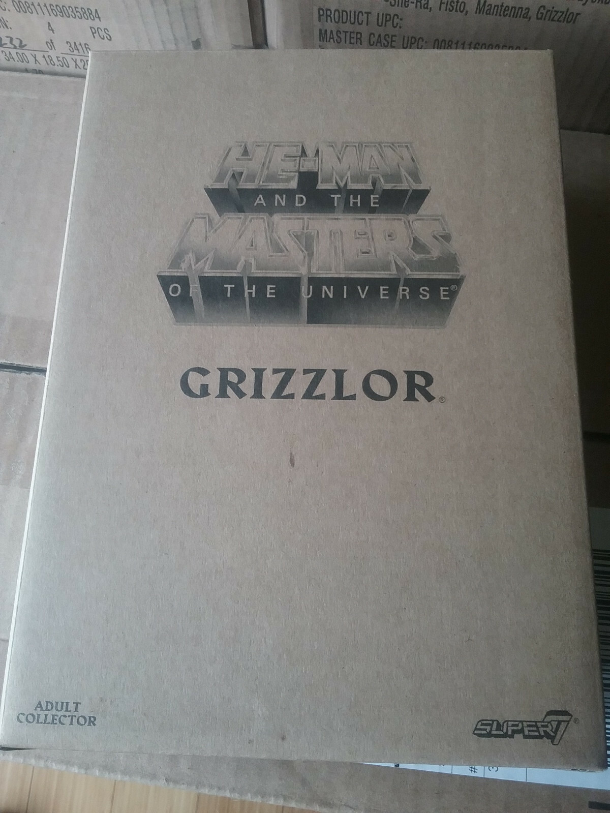 MOTU Super7 Filmation Classics Club Grayskull Grizzlor Action Figure 2019