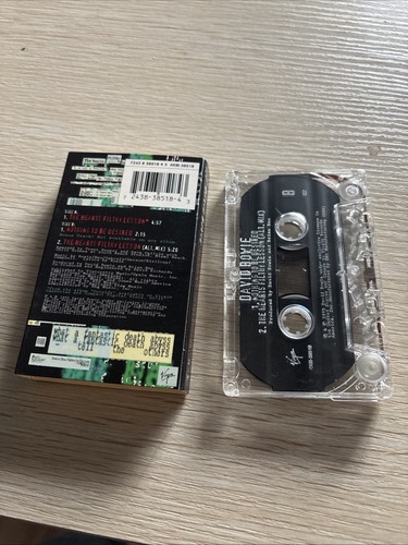 David Bowie THE HEARTS FILTHY LESSON CASSETTE TAPE SINGLE - Imagen 2 de 2