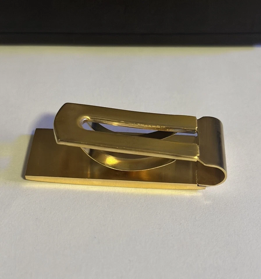 Visol Winston Hombre Acero Inoxidable - Chapado en Oro 24kt - Clip para Dinero Foto 2 de 3