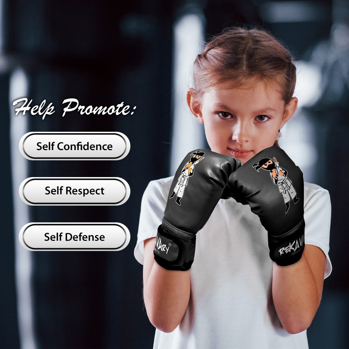 Boxing Bag Kids s 3-8 Ninja Inflatable Kids Set With Air Pump