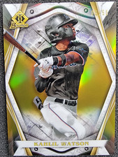 2022 Bowman Bowman Invicta Gold Refractor /50 Kahlil Watson #BI-3