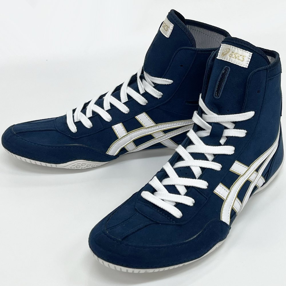 ASICS Wrestling Boxing Shoes EX-EO (Successor to TWR900) Navy x