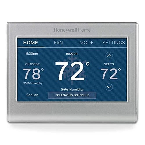 Honeywell Home RTH9585WF1004 Wi-Fi Smart Color Termostato, 7 Días Programable, T - Imagen 1 de 13