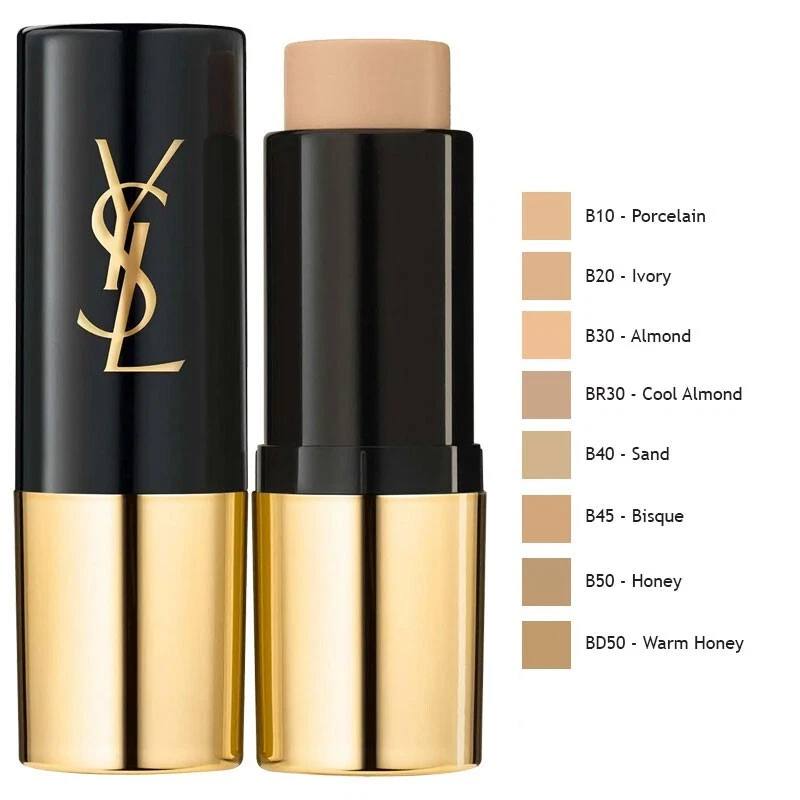 YSL All Hours Foundation Stick Matte Velvet Buildable Coverage