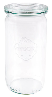Weck  Stangenglas, Spargelglas, Wurstglas, mit Glasdeckel, Größe wählbar